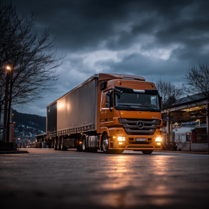 Camion Chofer v7 from Midjourney