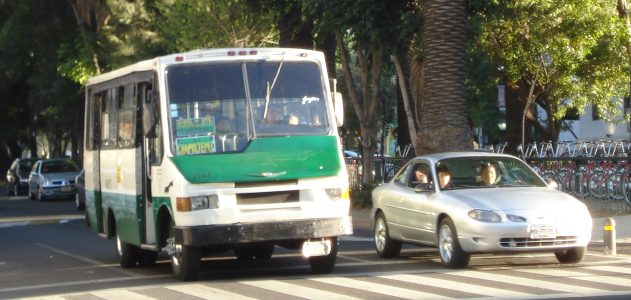 Microbus Transporte Publico Mexico
